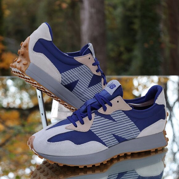 New Balance 327 Victory Blue Surf - Picture 6 of 15